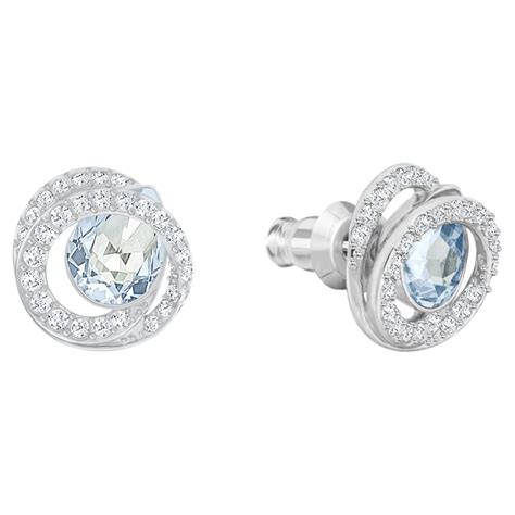 swarovski stud earrings.